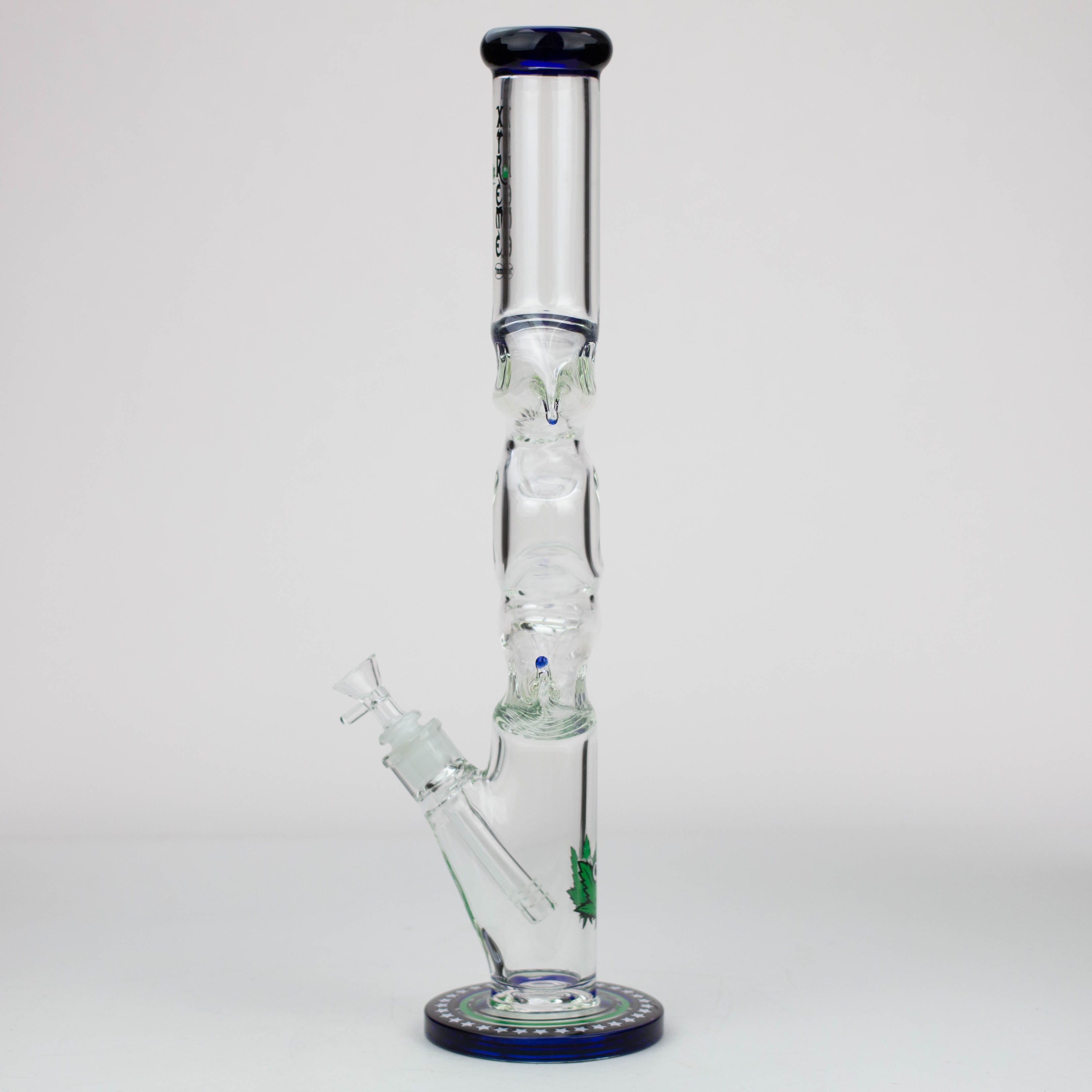 20" Xtream Zig-zag 7 mm glass water bong [XTR333]