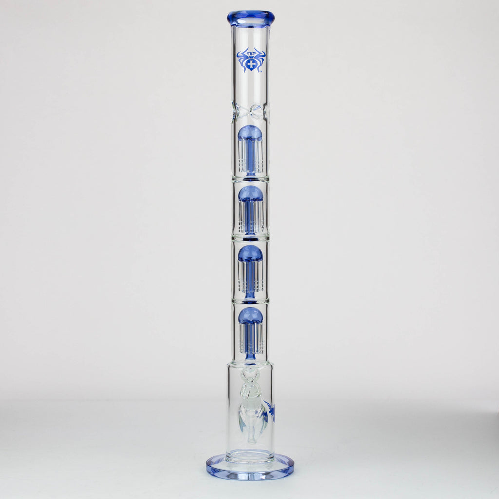 26" Xtreme Quad-percolator 7 mm glass Bong [XTR411]