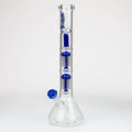 18" KUSH Dual tree percolator / splash guard / 7 mm / glass bong [AK114]