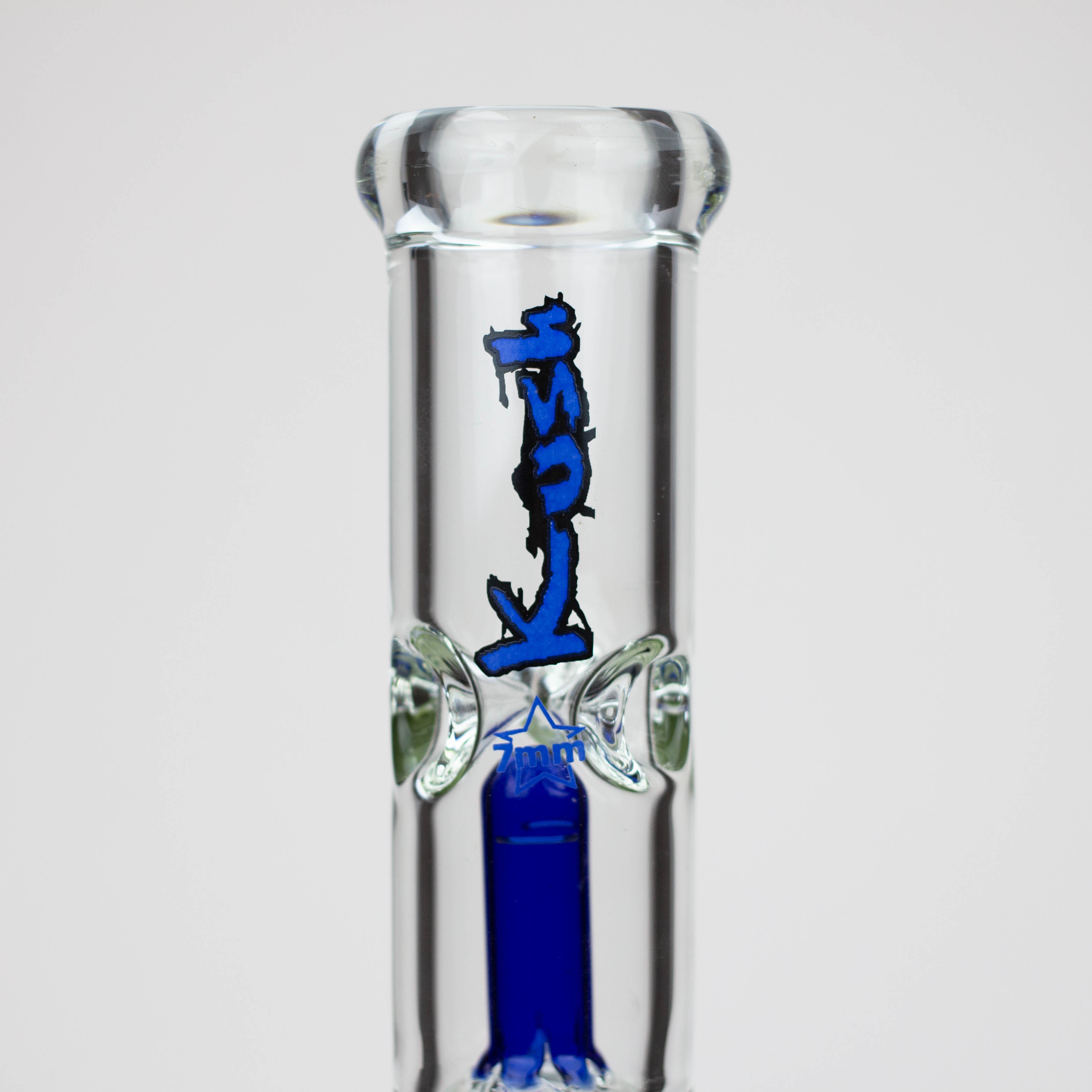 18" KUSH Dual tree percolator / splash guard / 7 mm / glass bong [AK114]