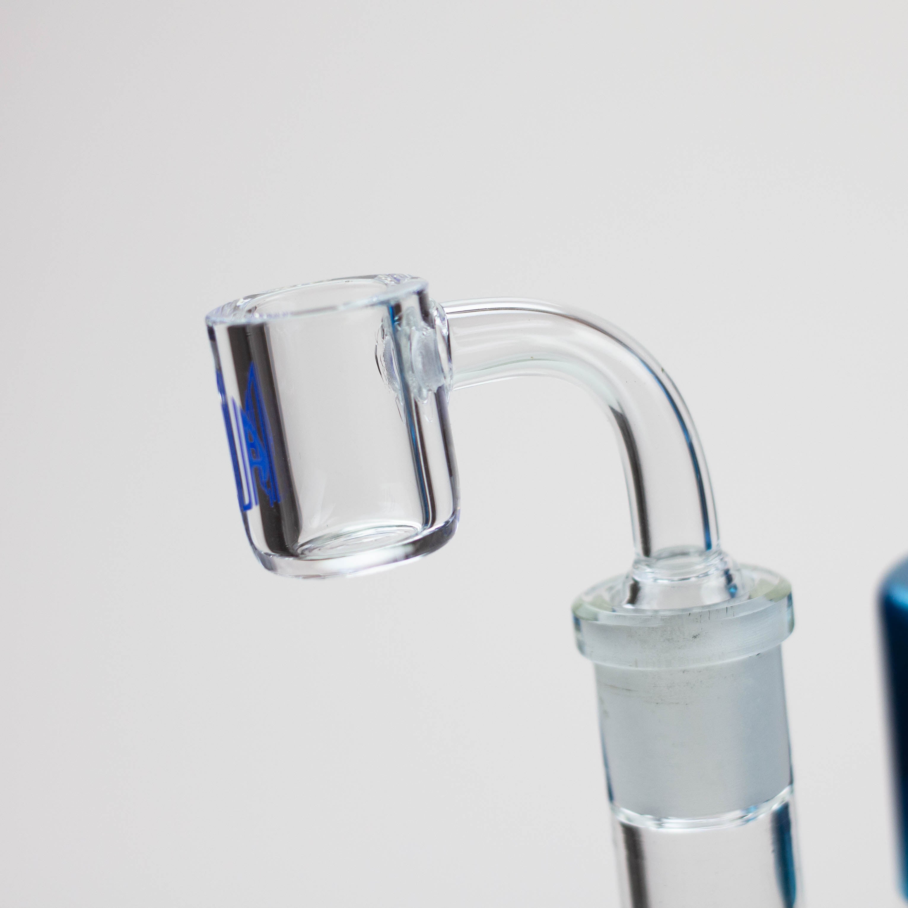 12" AQUA 2-in-1 Dual Barrel diffuser glass bong [AQUA118]