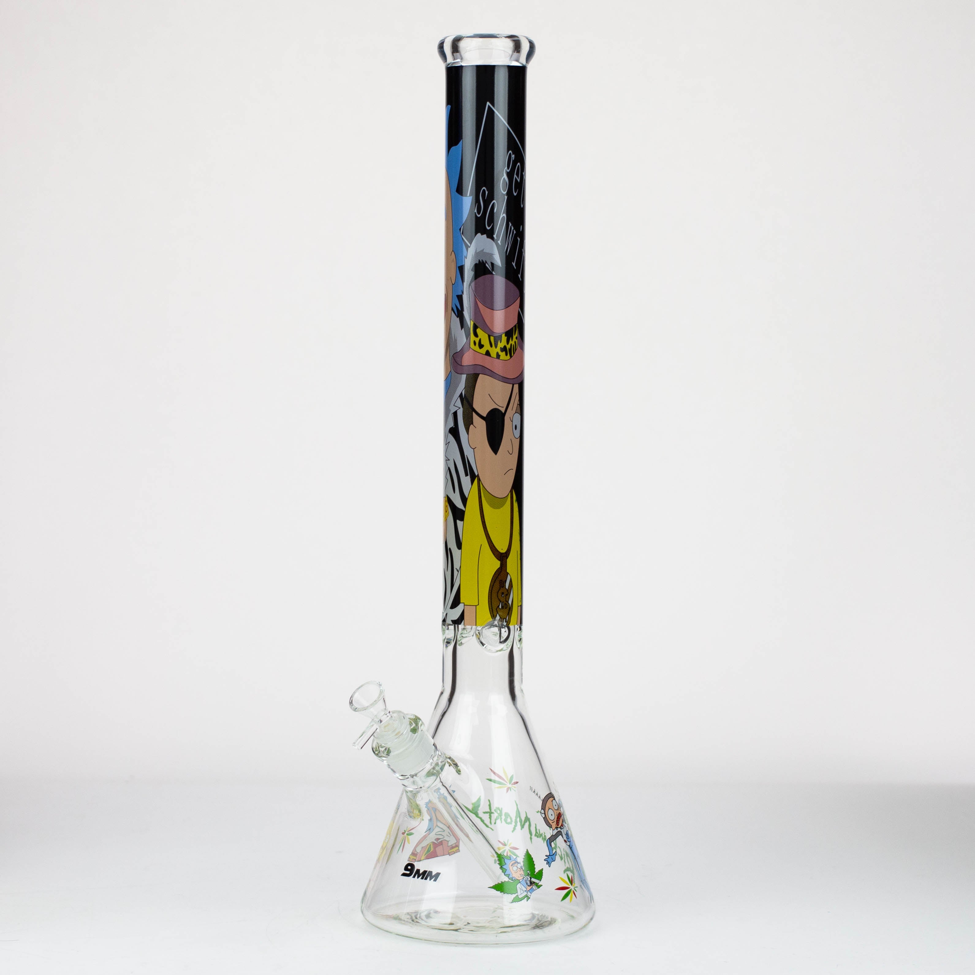 22" RM Cartoon 9 mm glass water bong [16800]