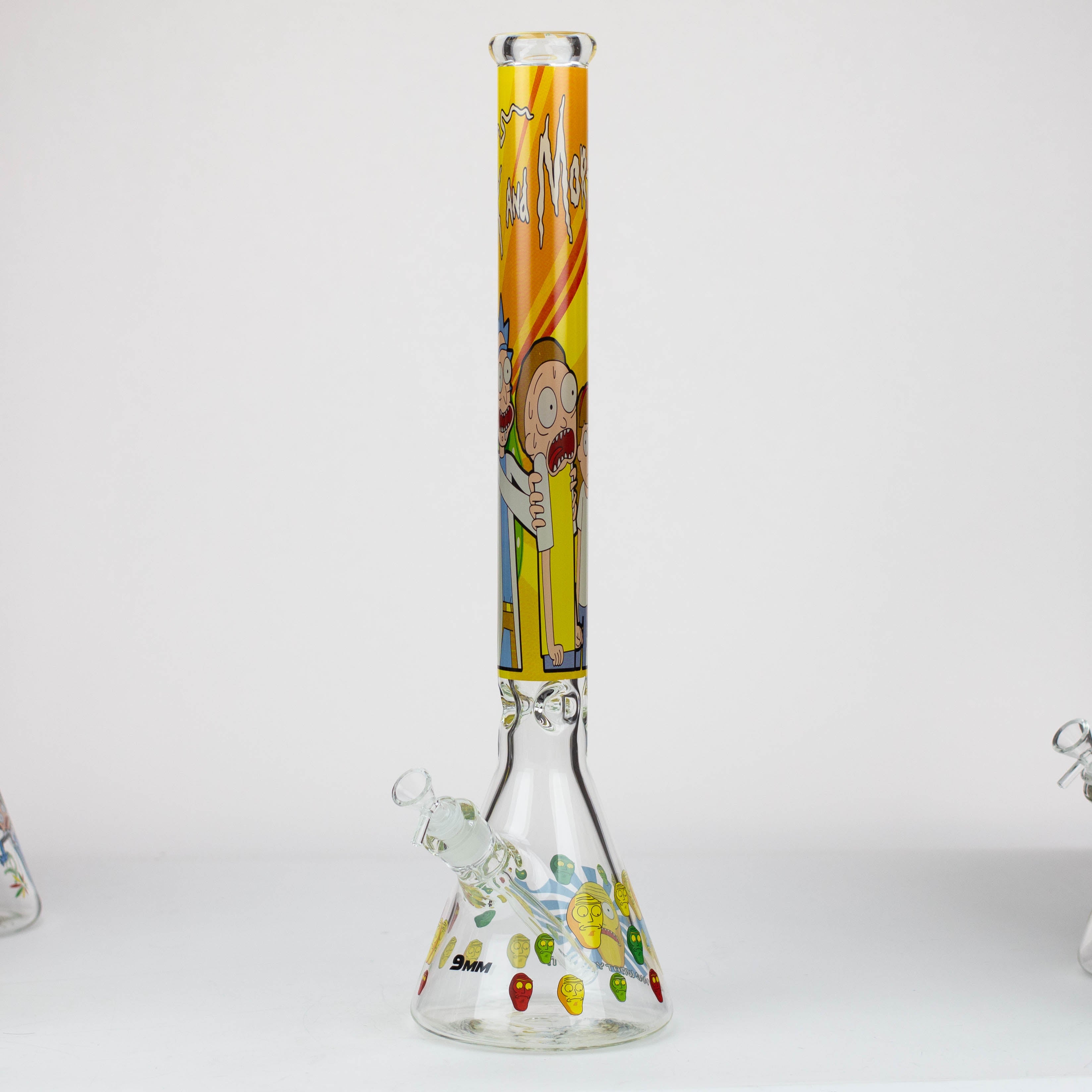 22" RM Cartoon 9 mm glass water bong [16800]