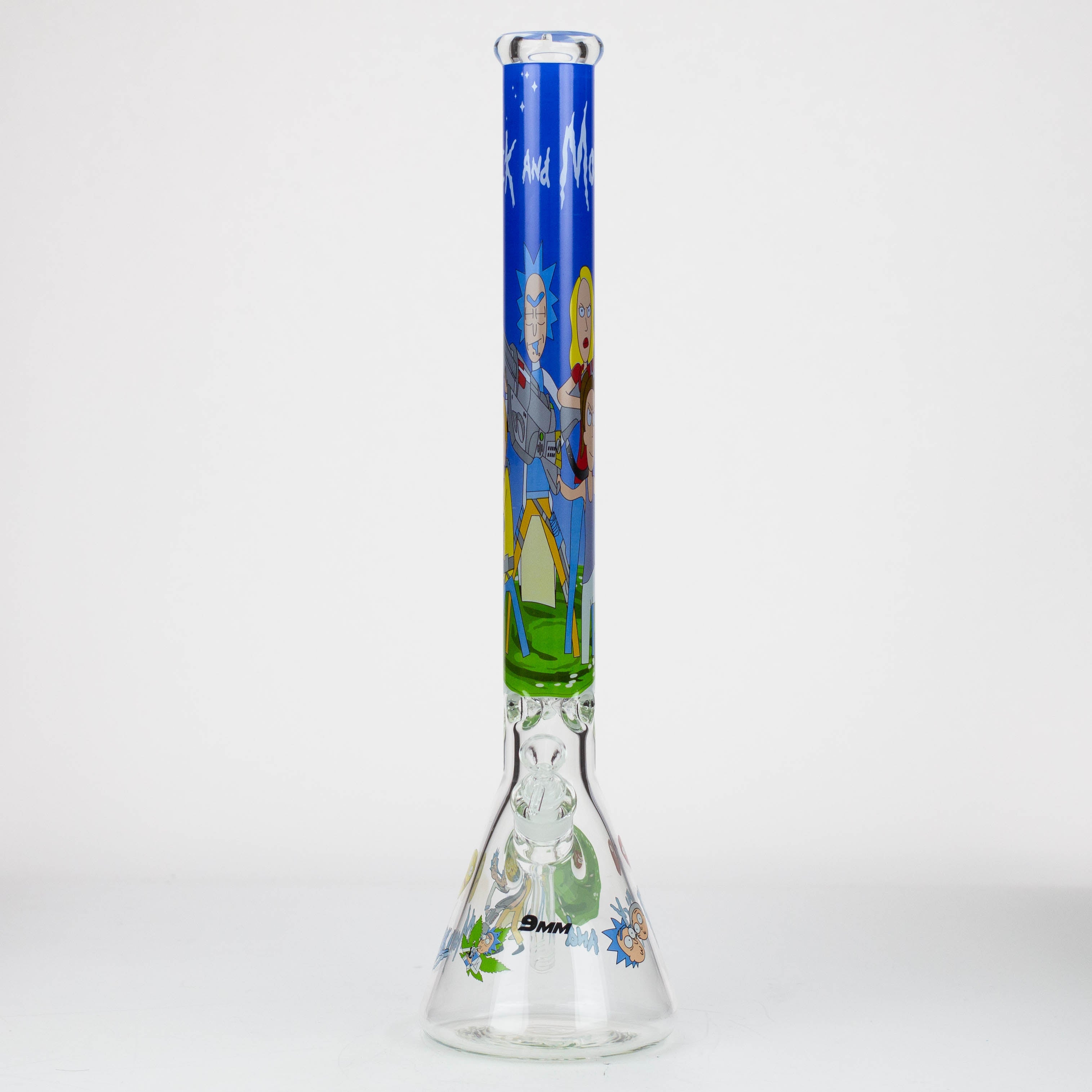 22" RM Cartoon 9 mm glass water bong [16800]