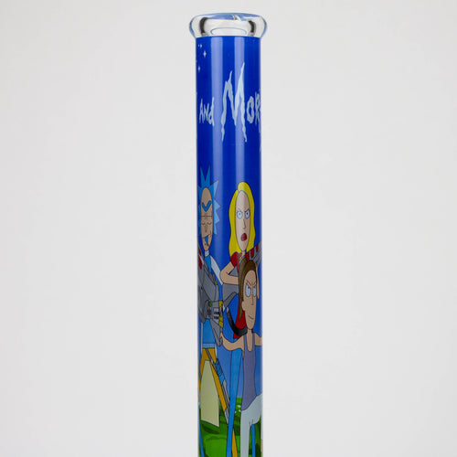 22" RM Cartoon 9 mm glass water bong [16800]