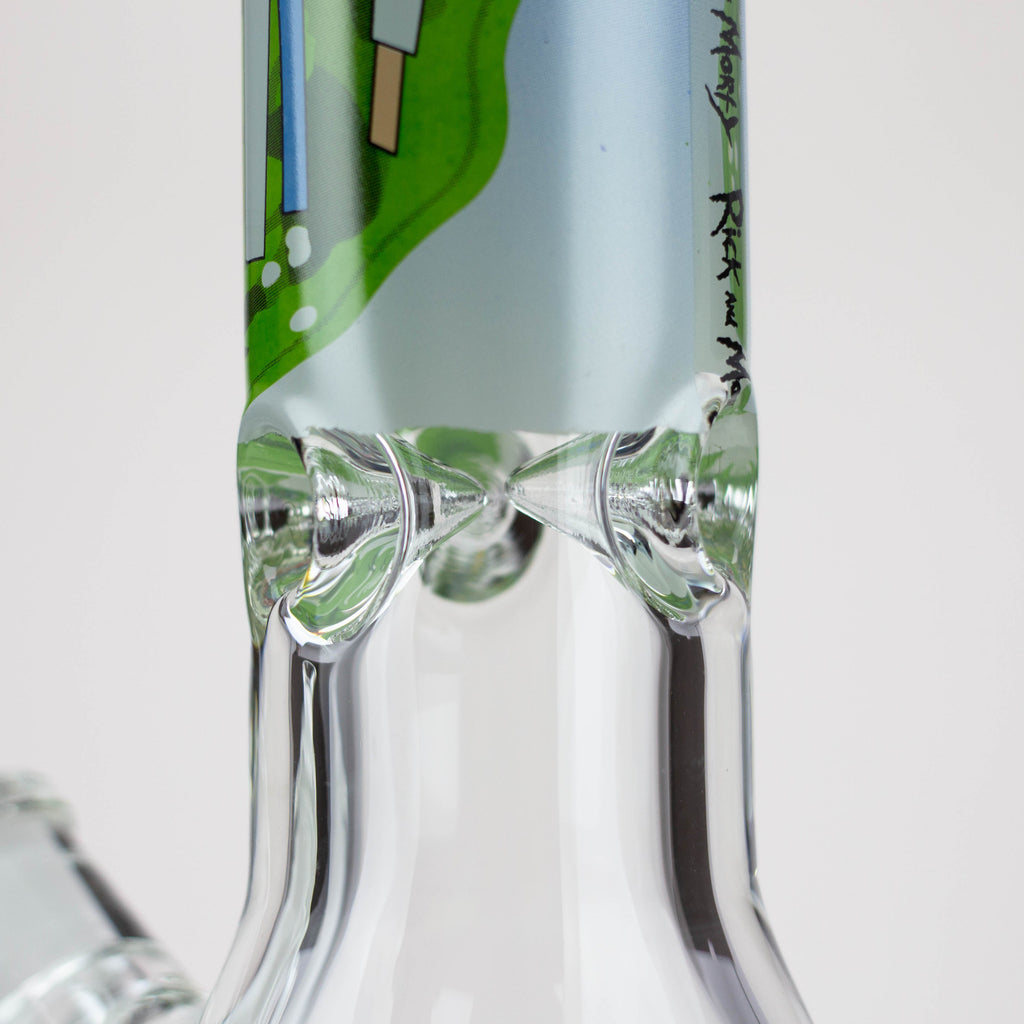 22" RM Cartoon 9 mm glass water bong [16800]