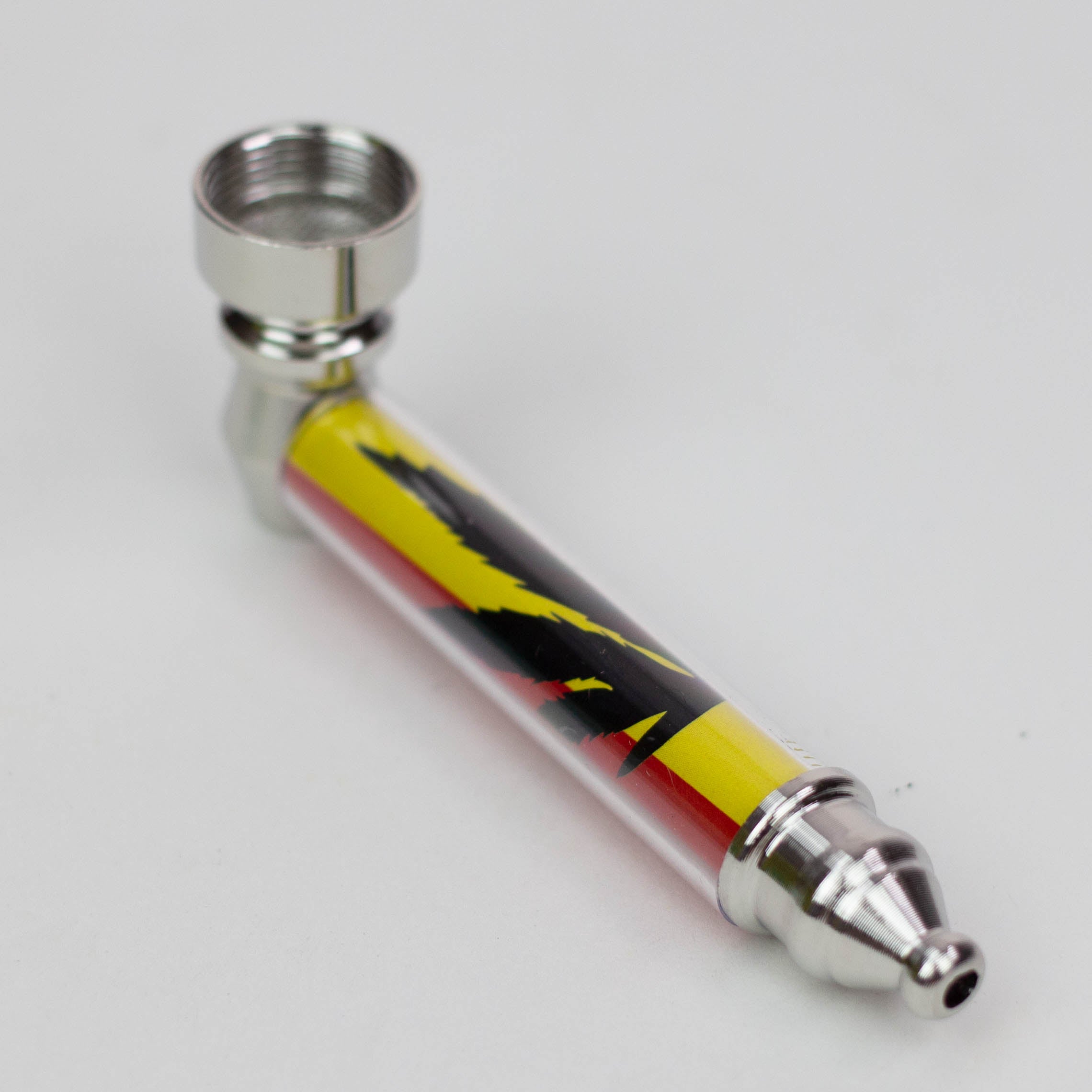 Metal Pipe,Grinder, Lighter and screen set Box of 6 [SCP15009]