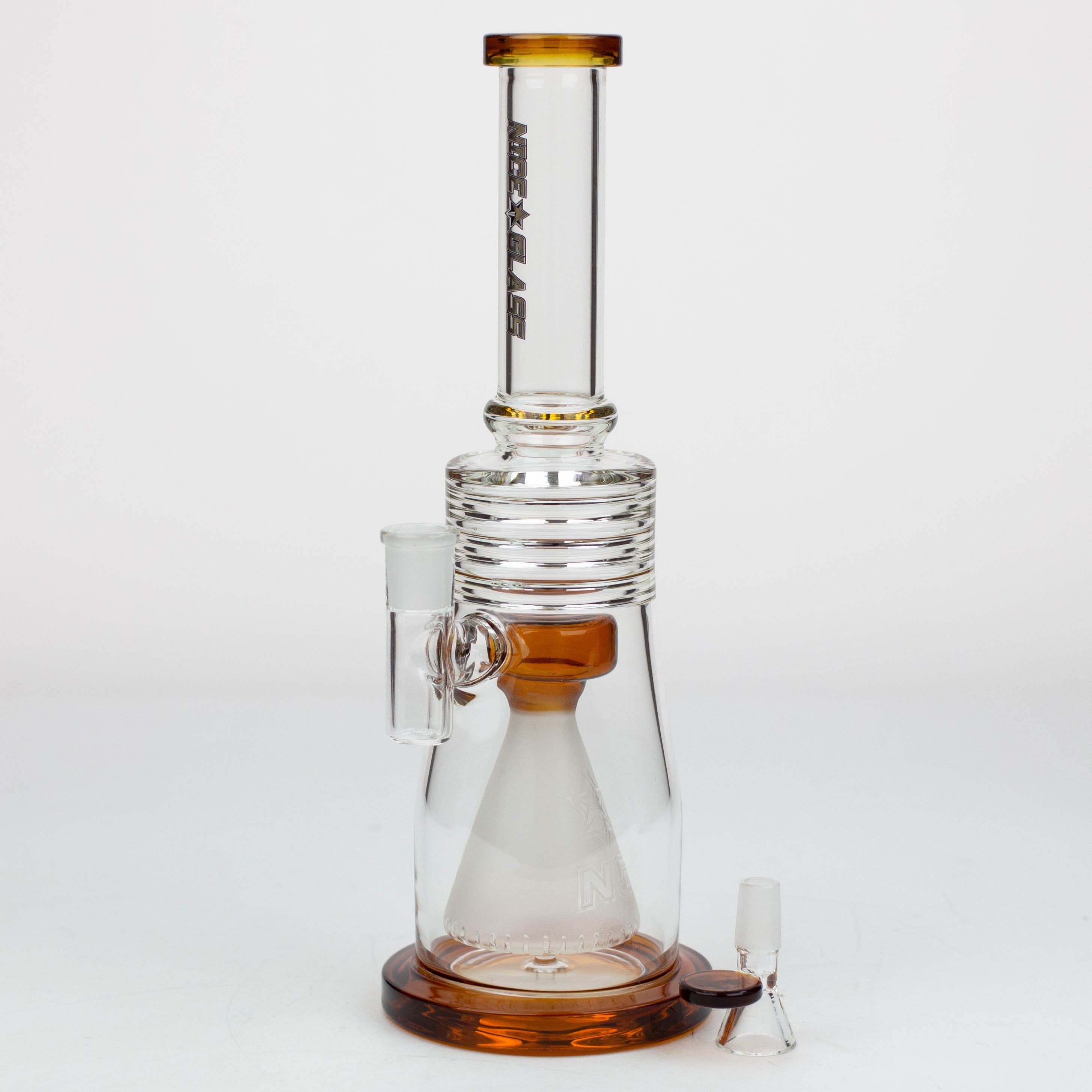 NG-12 inch Frosted Cone Perc Straight [S385]