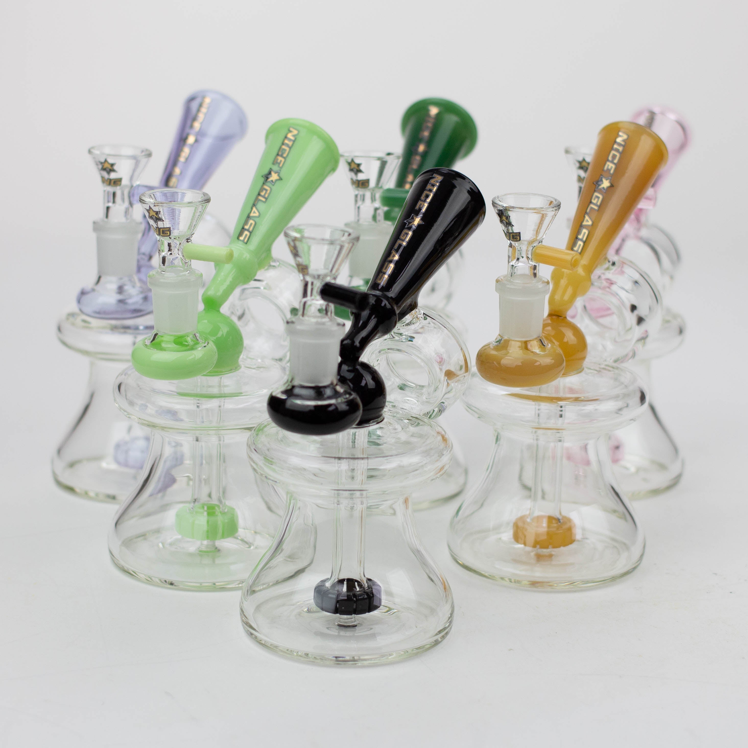 NG-6.5 inch Megaphone Showerhead Bubbler [BX1211]