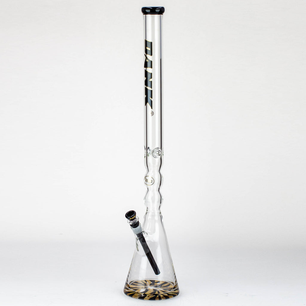 29" DANK 7 mm curved tube beaker water bong