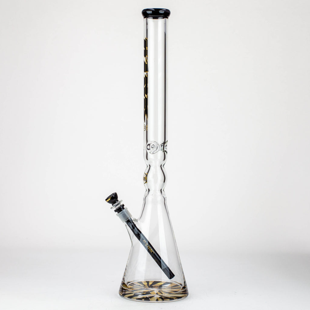 24" DANK 7 mm curved tube beaker water bong