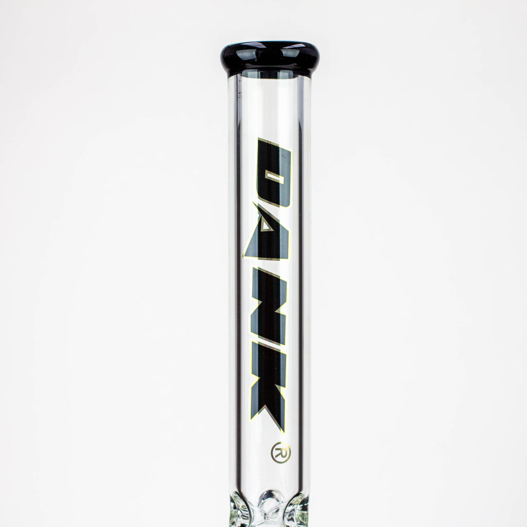 24" DANK 7 mm curved tube beaker water bong