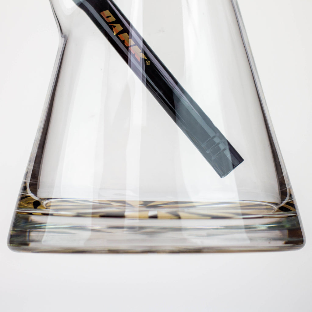 24" DANK 7 mm curved tube beaker water bong