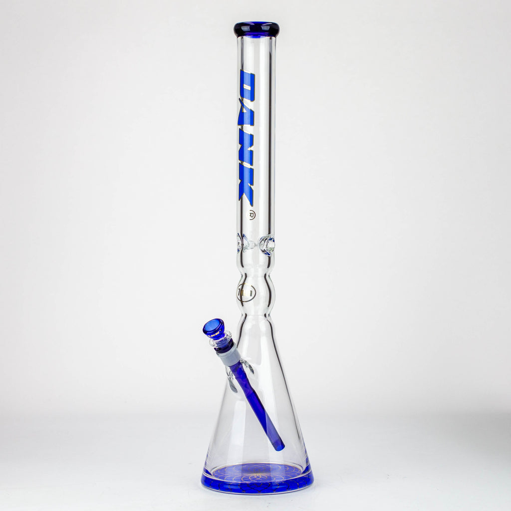 24" DANK 7 mm curved tube beaker water bong