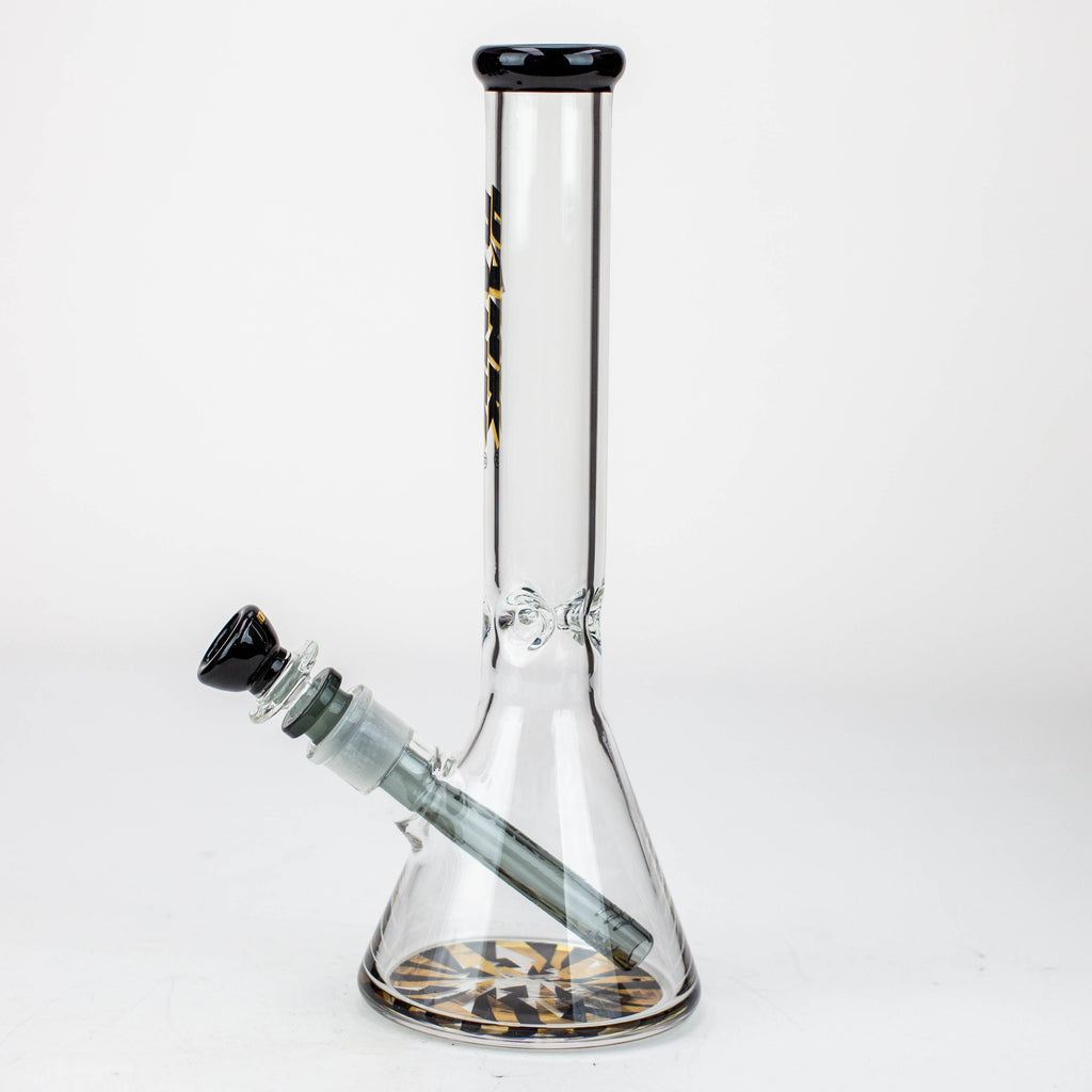 12" DANK 5 mm Thick beaker bong with thick base