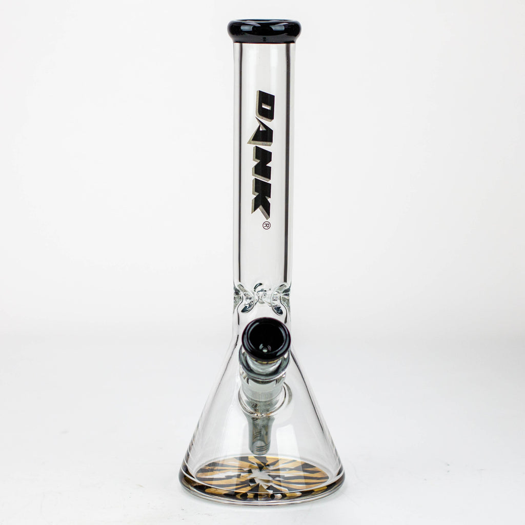 12" DANK 5 mm Thick beaker bong with thick base