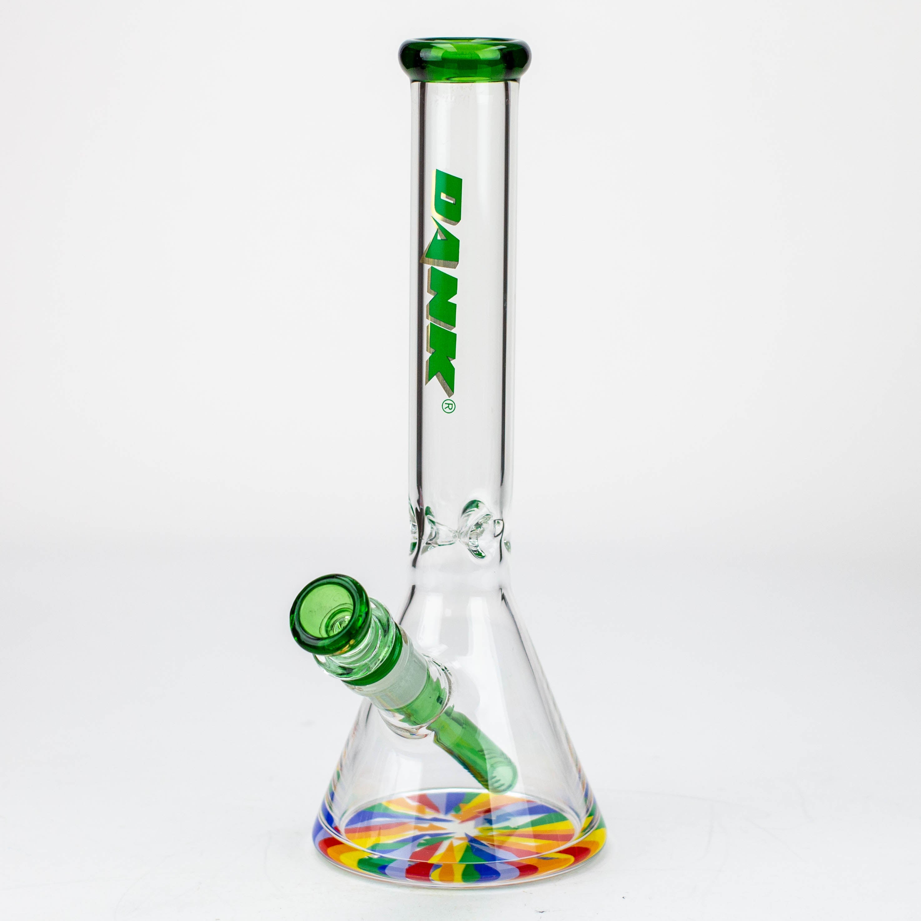12" DANK 5 mm Thick beaker bong with thick base