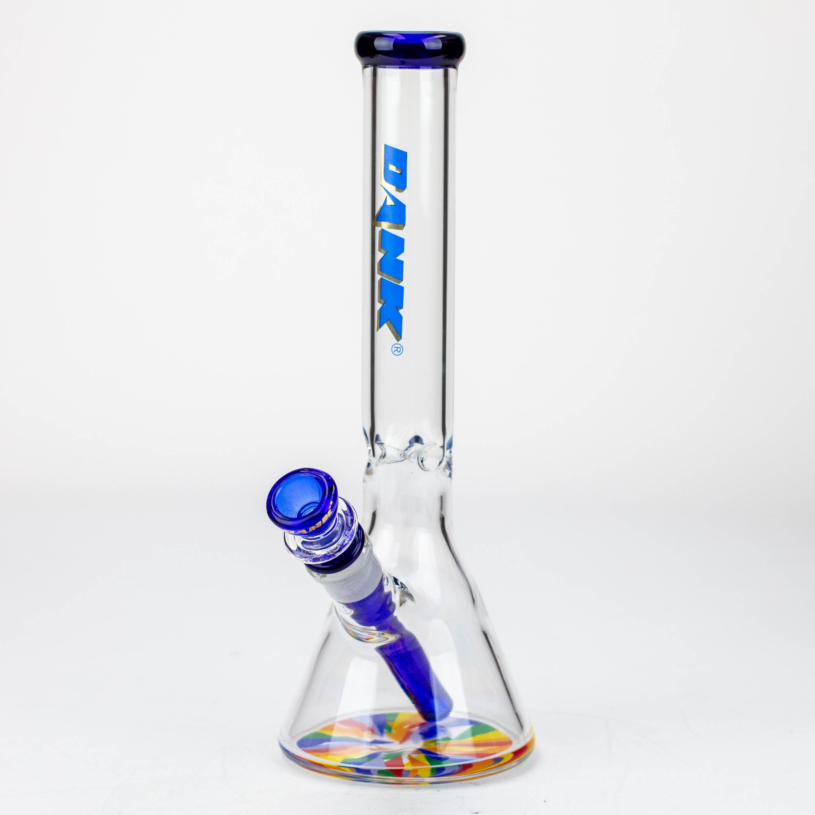 12" DANK 5 mm Thick beaker bong with thick base