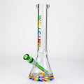 WellCann - 14" 7 mm Thick beaker bong with thick decal base
