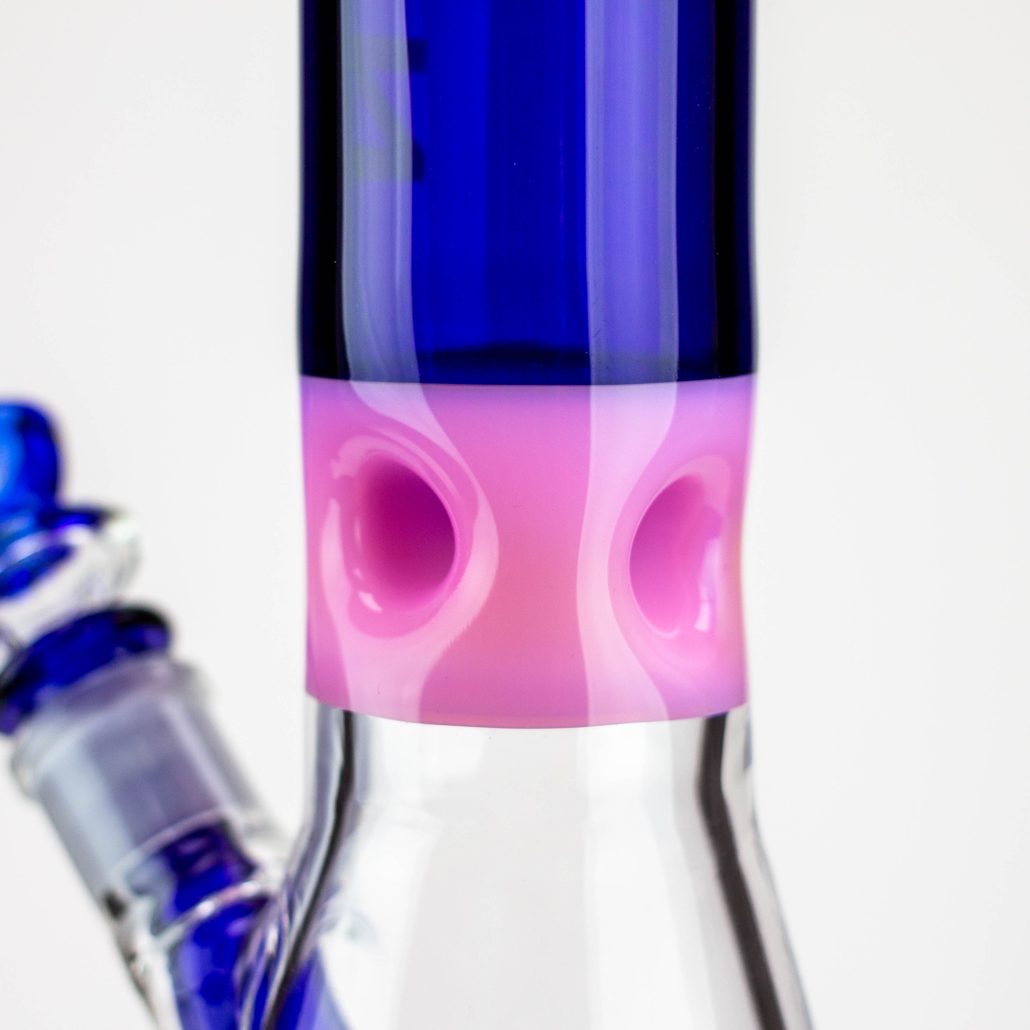 WellCann - 16" 7mm Coloured beaker bong with thick base