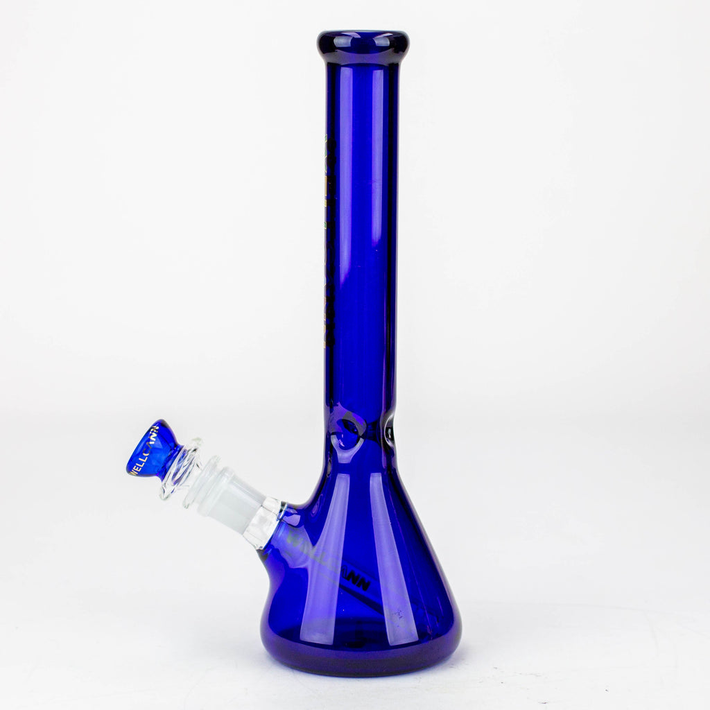 WellCann- 12" Color beaker glass water bong