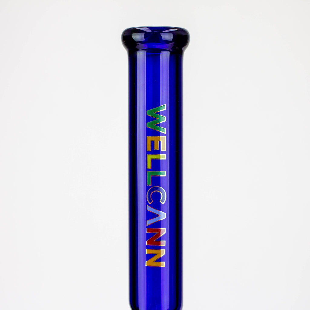 WellCann- 12" Color beaker glass water bong