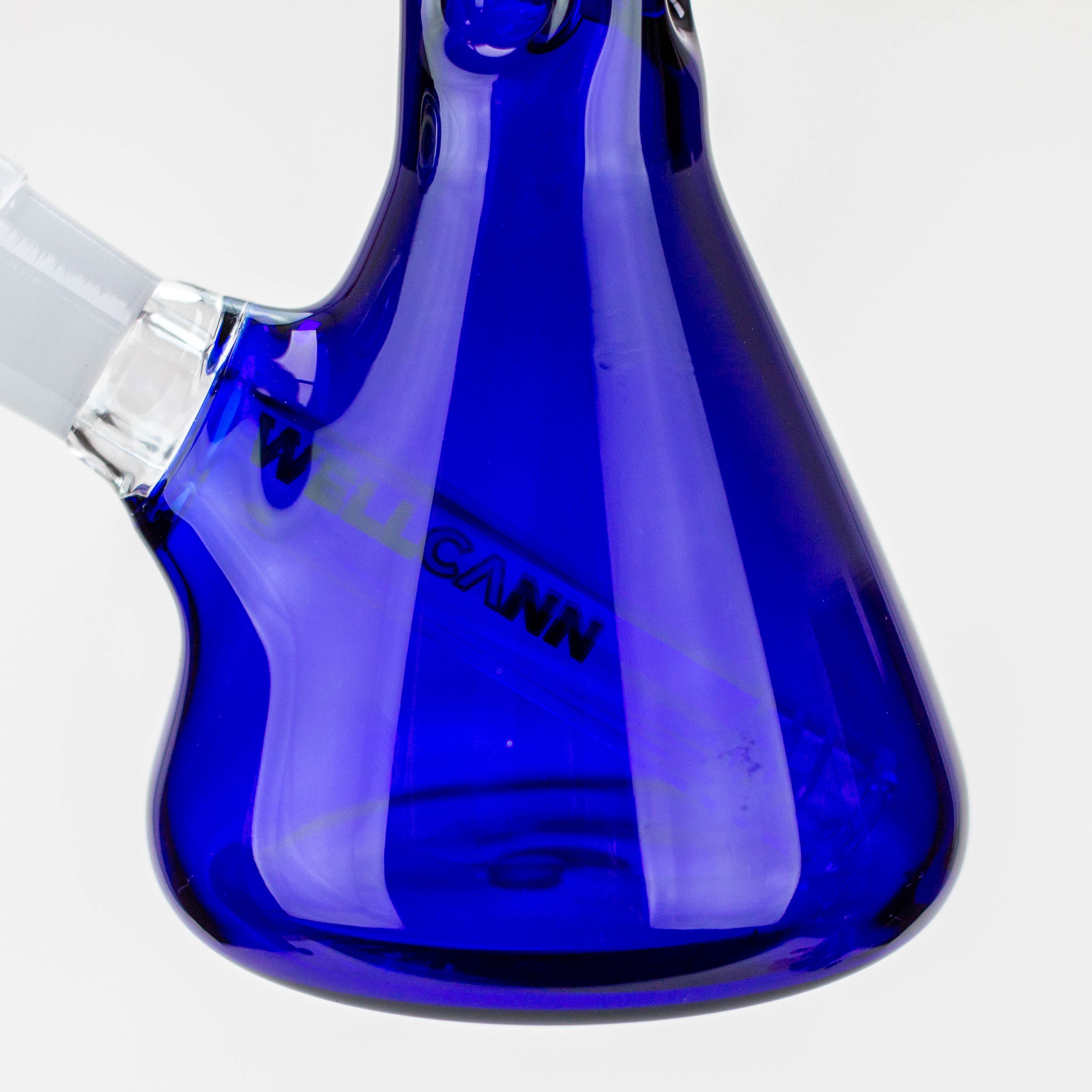 WellCann- 12" Color beaker glass water bong
