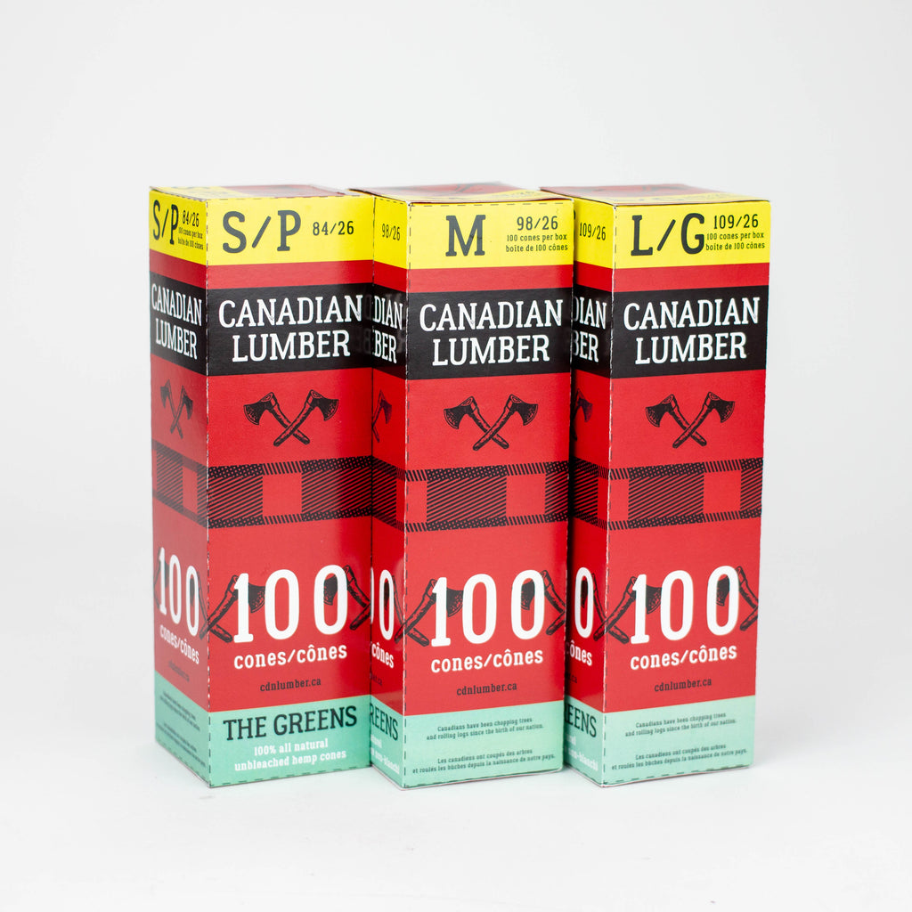 CANADIAN LUMBER PRE- ROLLED CONE MINI TOWERS OF 100 CONES