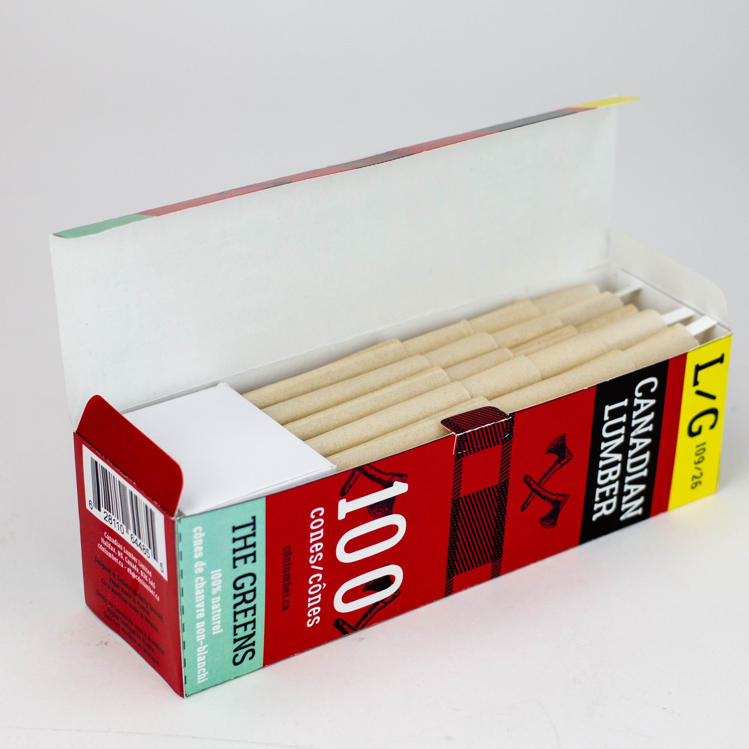 CANADIAN LUMBER PRE- ROLLED CONE MINI TOWERS OF 100 CONES