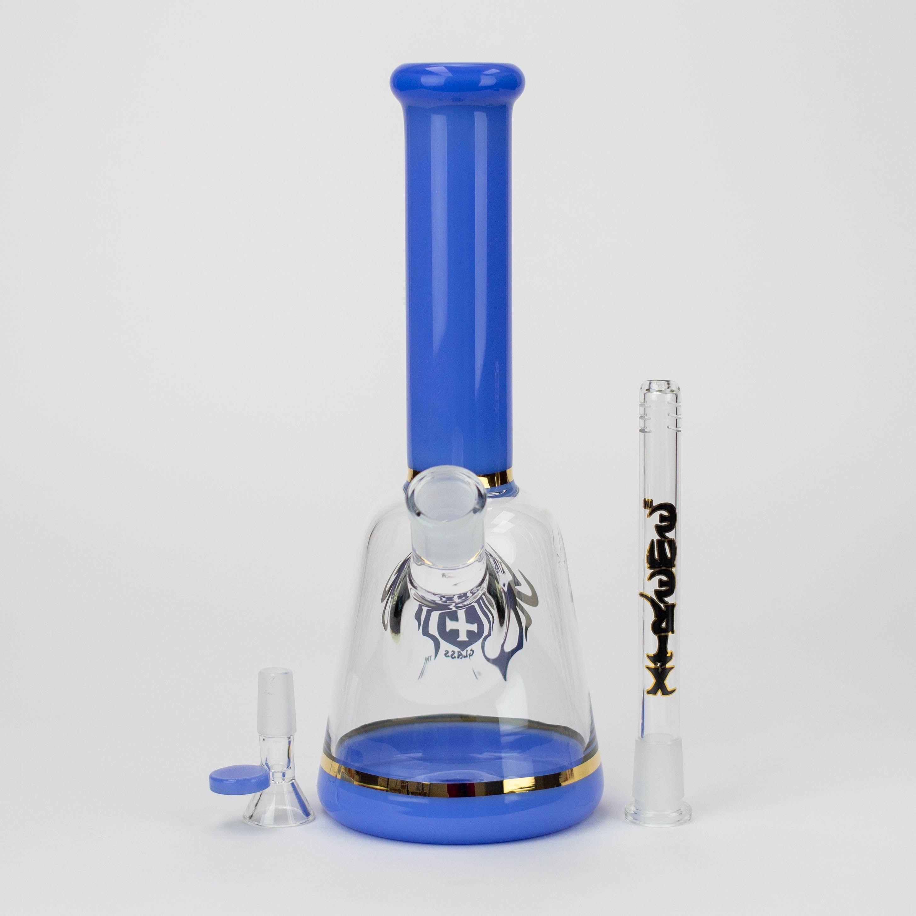 10.5" XTREME Full base Glass Bong [XTR212]