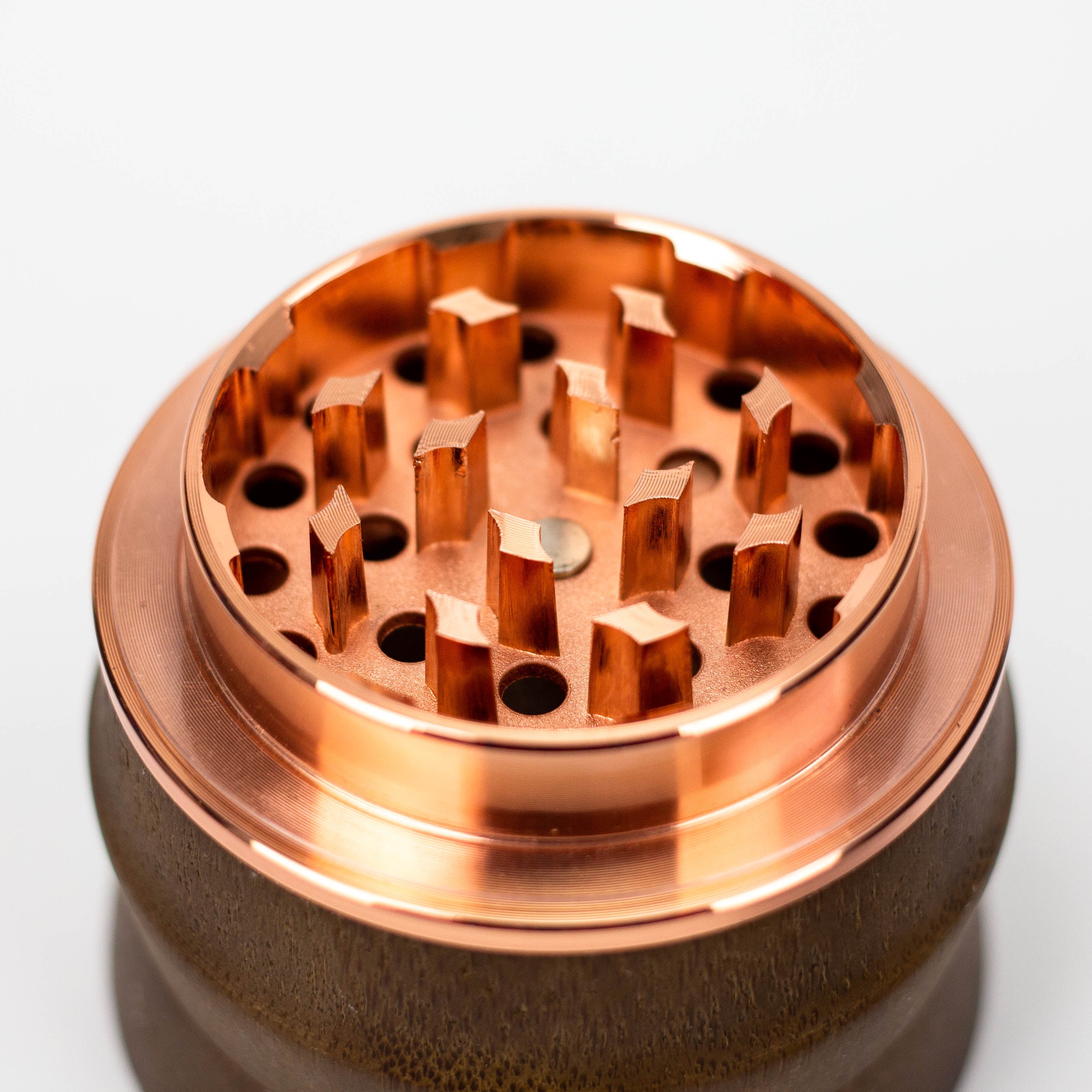 4 parts Bamboo cover grinder Box of 6