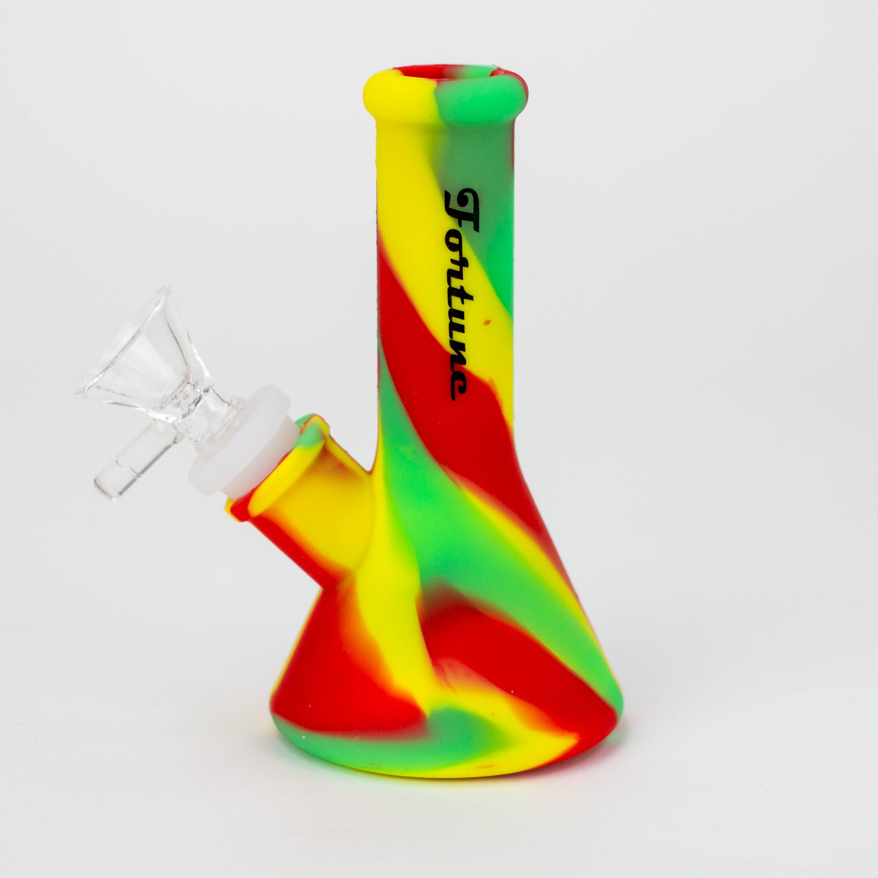5" silicone mini beaker water bong - Assorted