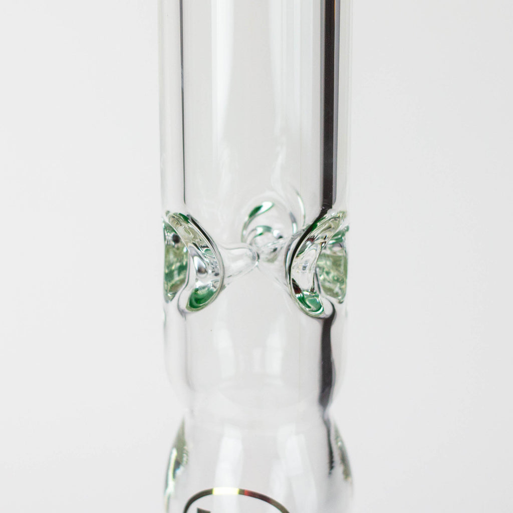 32" WellCann 7 mm curved tube beaker water bong with thick base