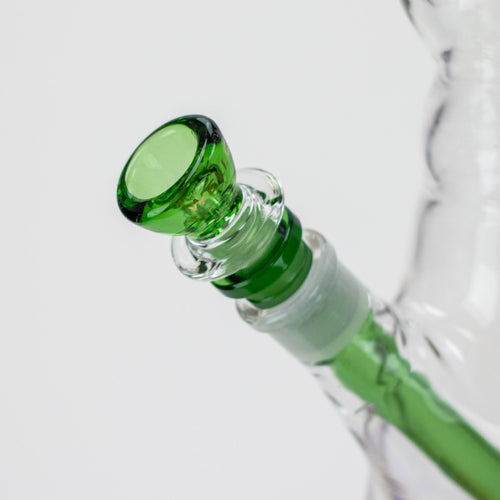 32" WellCann 7 mm curved tube beaker water bong with thick base