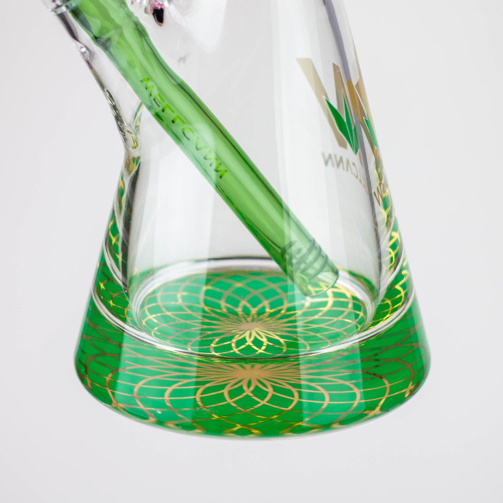 WellCann - 16" 7mm Coloured beaker bong with thick base