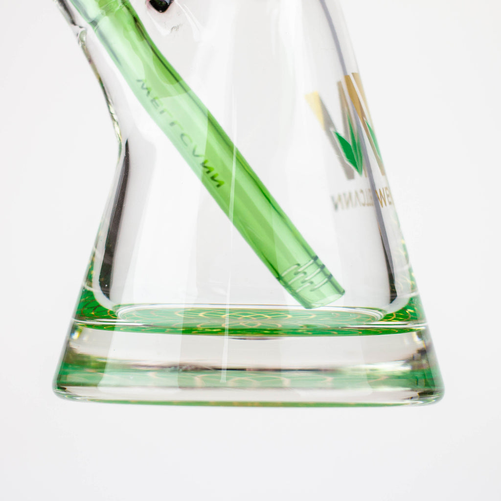 WellCann - 16" 7mm Coloured beaker bong with thick base
