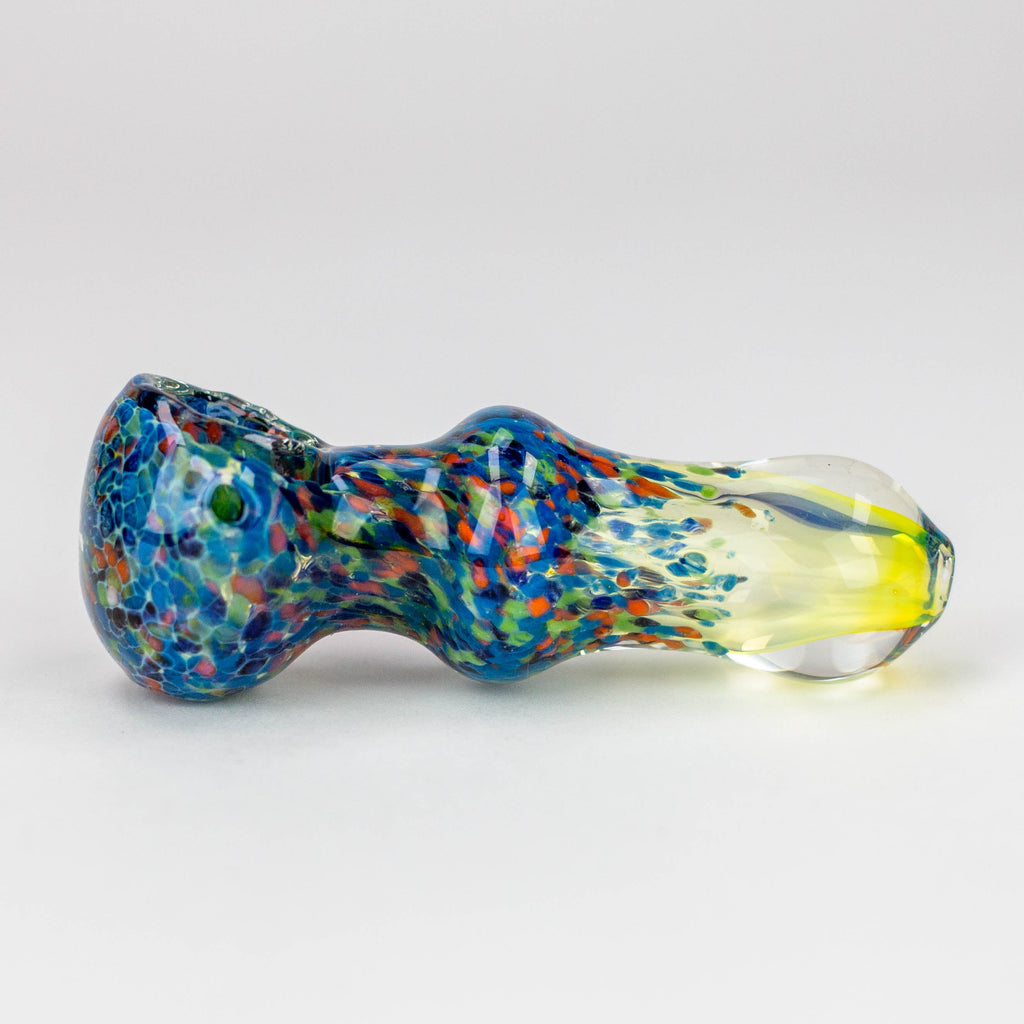 3.5" softglass hand pipe Pack of 2 [9676]