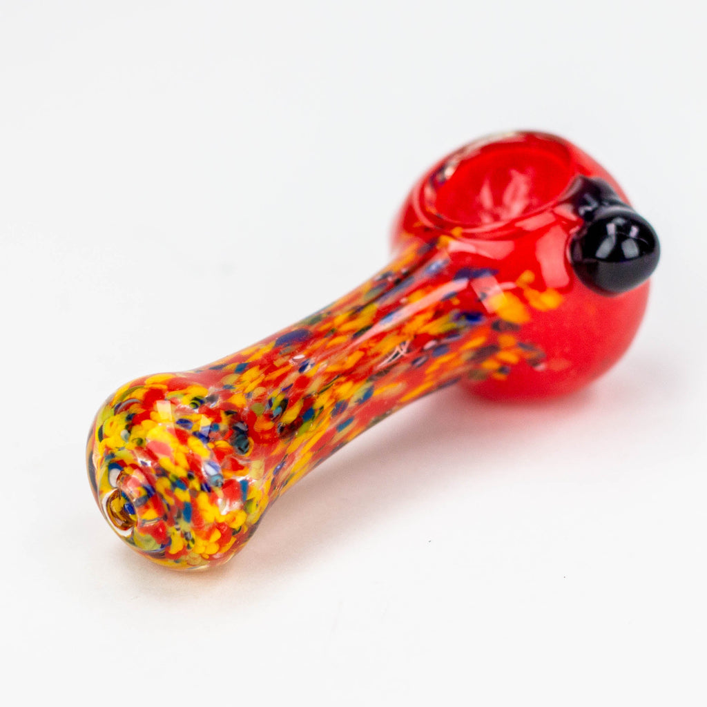 3.5" softglass hand pipe Pack of 2 [9677]
