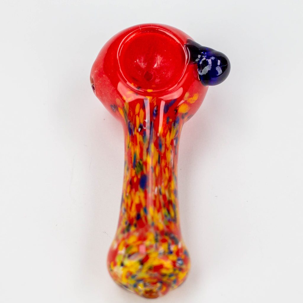 3.5" softglass hand pipe Pack of 2 [9677]