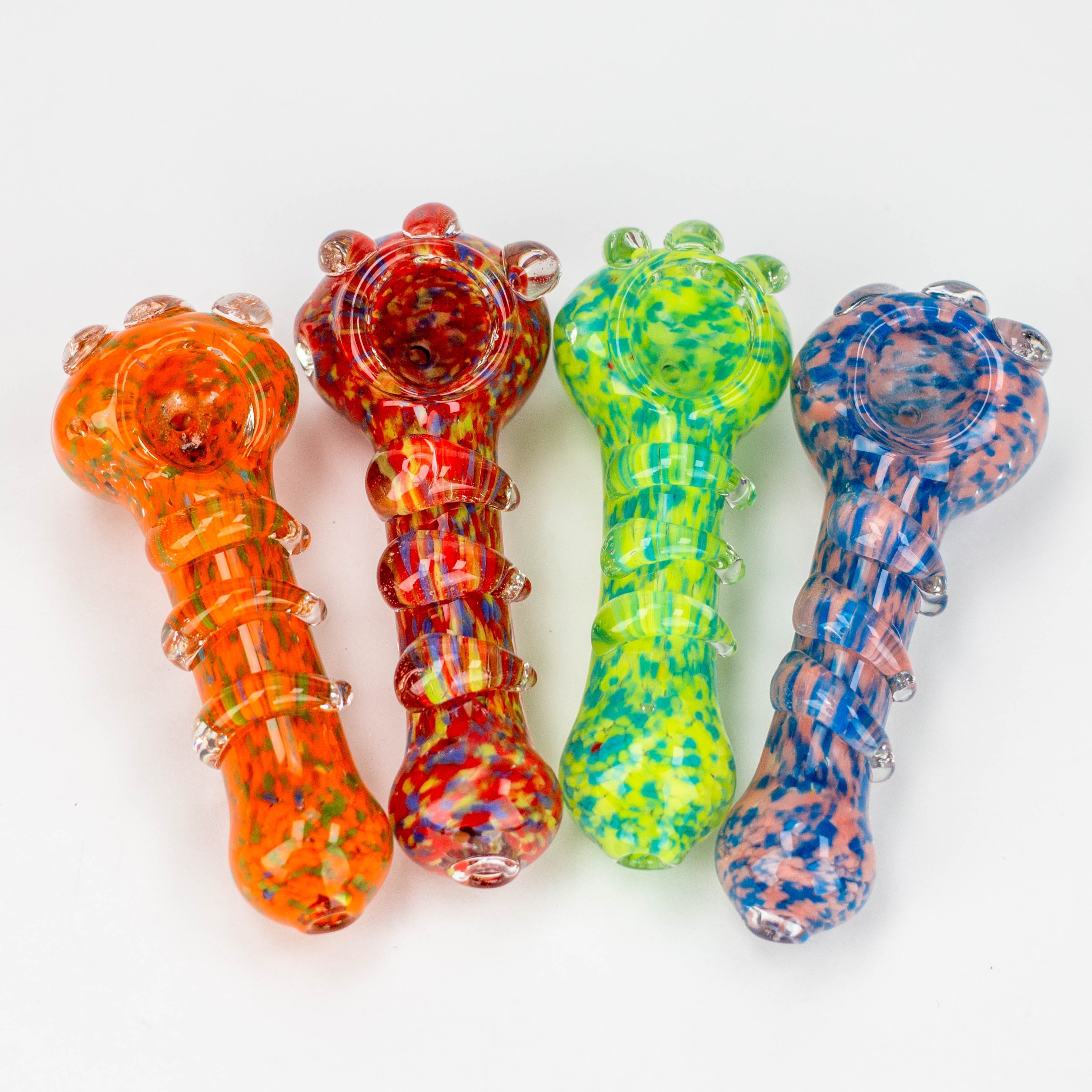 4.5" softglass hand pipe Pack of 2 [9679]