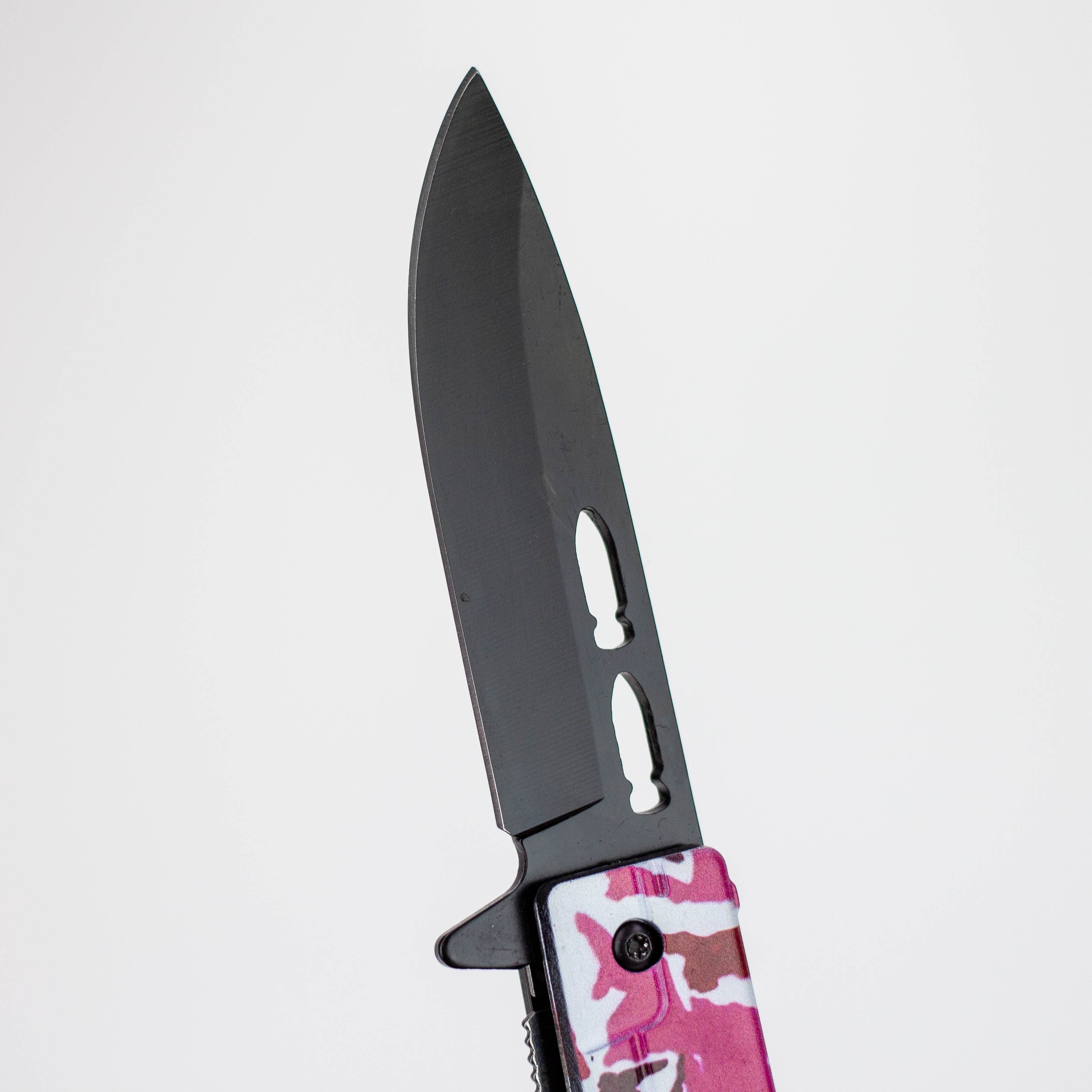 8″ Tiger-USA® Pistol Folding Knife Purple  [SJ-1042]