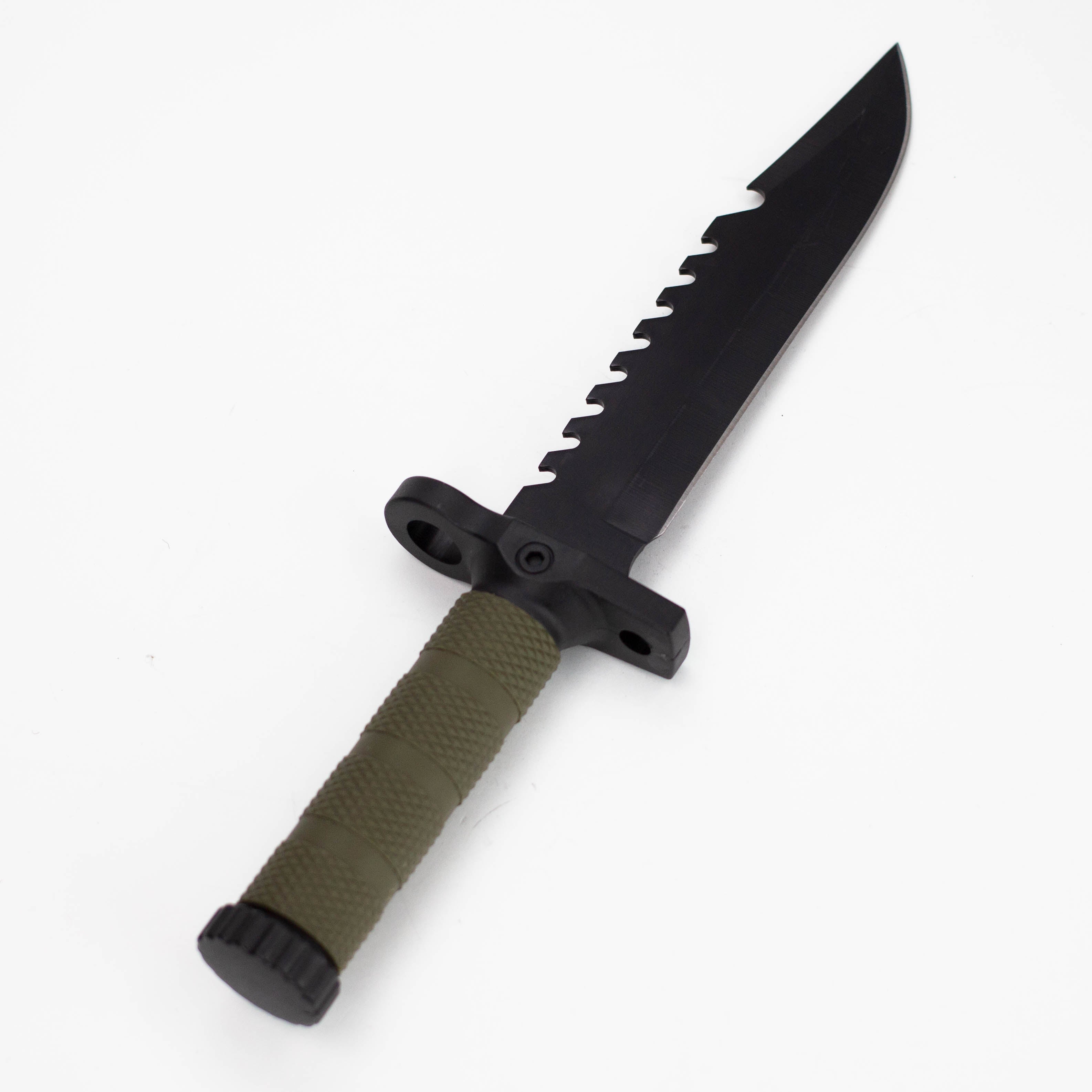 12.75″ Hunting Knife w/ ABS Sheath + Accessories [T22188GN-3]