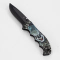 The Bone Edge Death Clown Folding Knife 8.5″ Stainless Steel [13252]