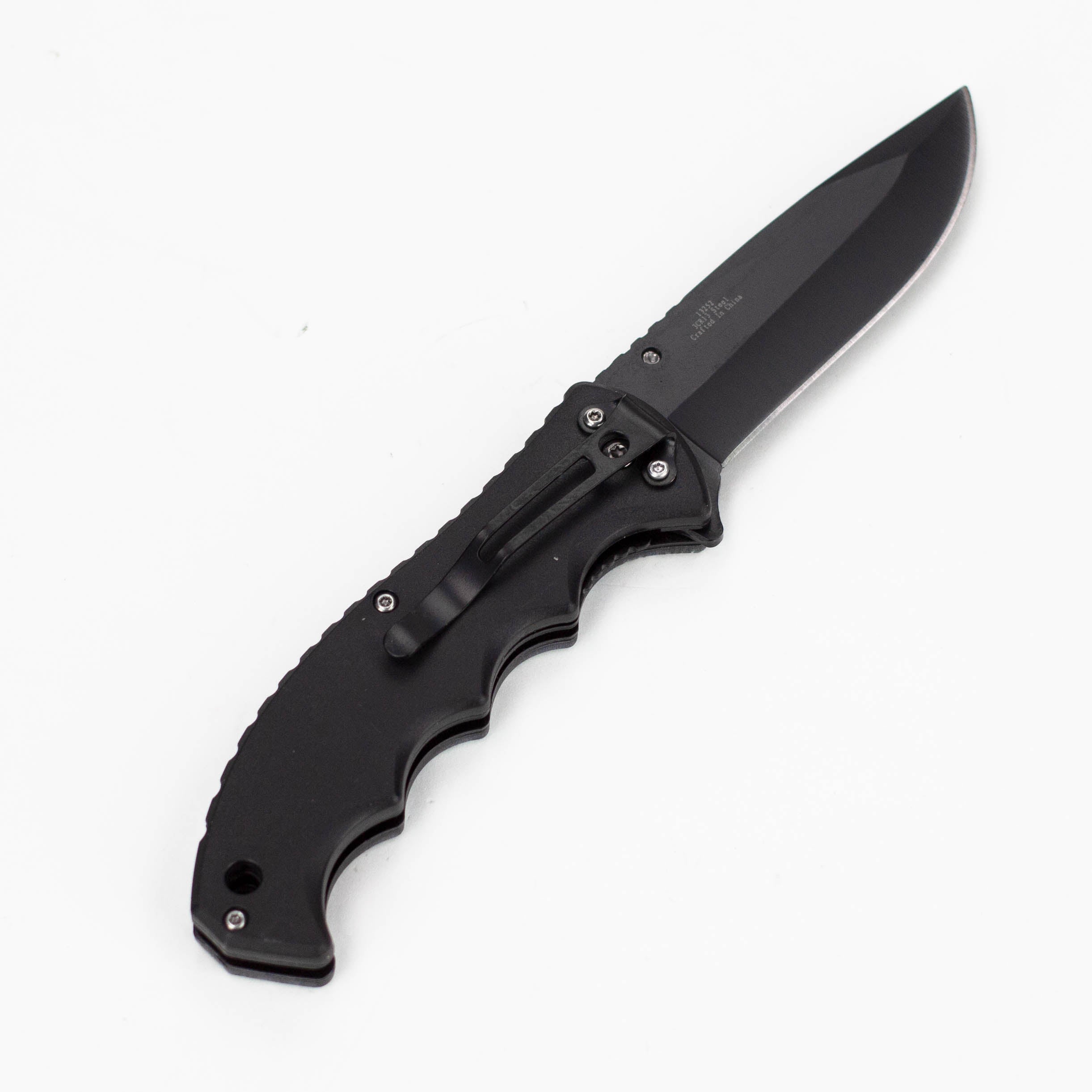 The Bone Edge Death Clown Folding Knife 8.5″ Stainless Steel [13252]
