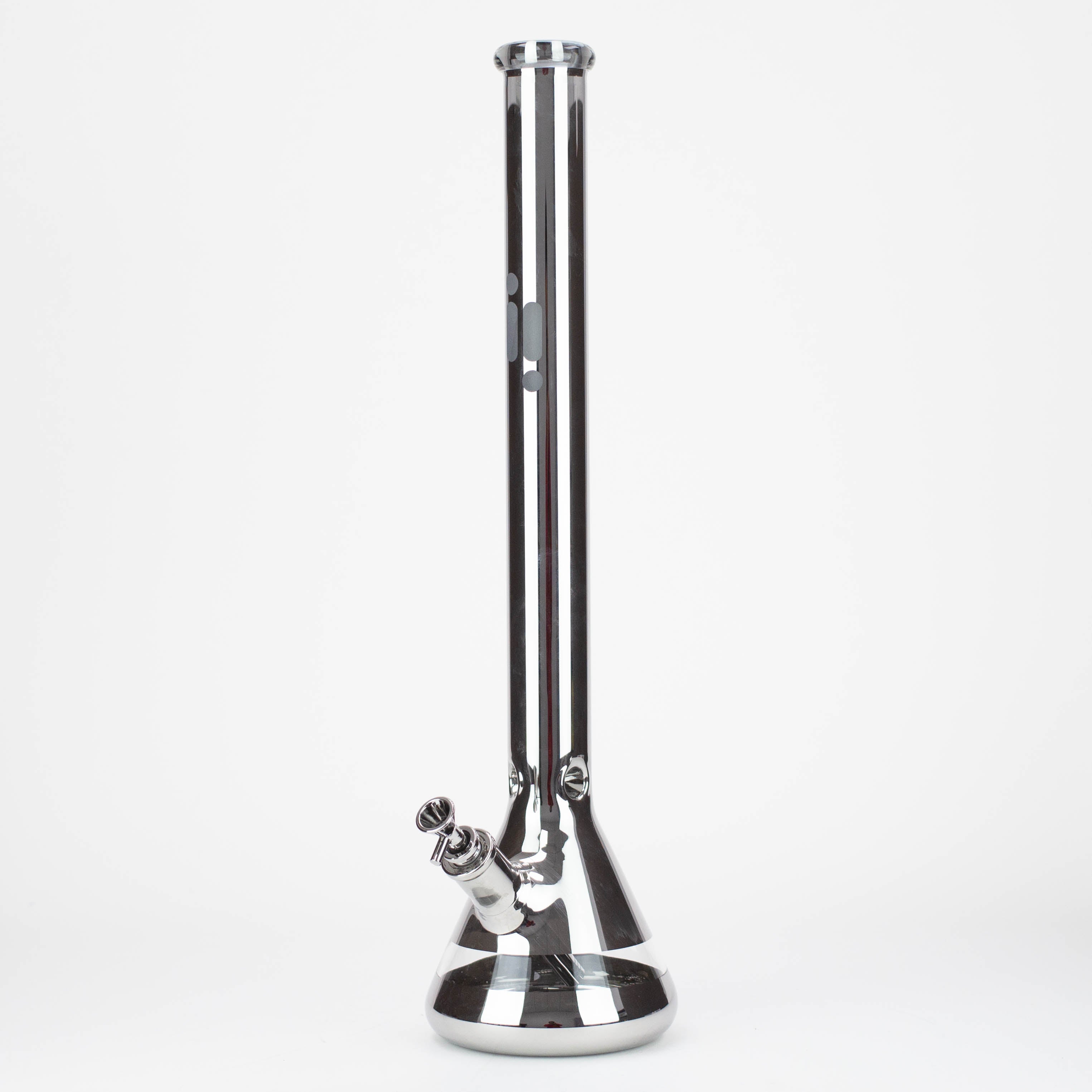 24" Infyniti leaf 7 mm metallic glass water bong ( gp1774 )