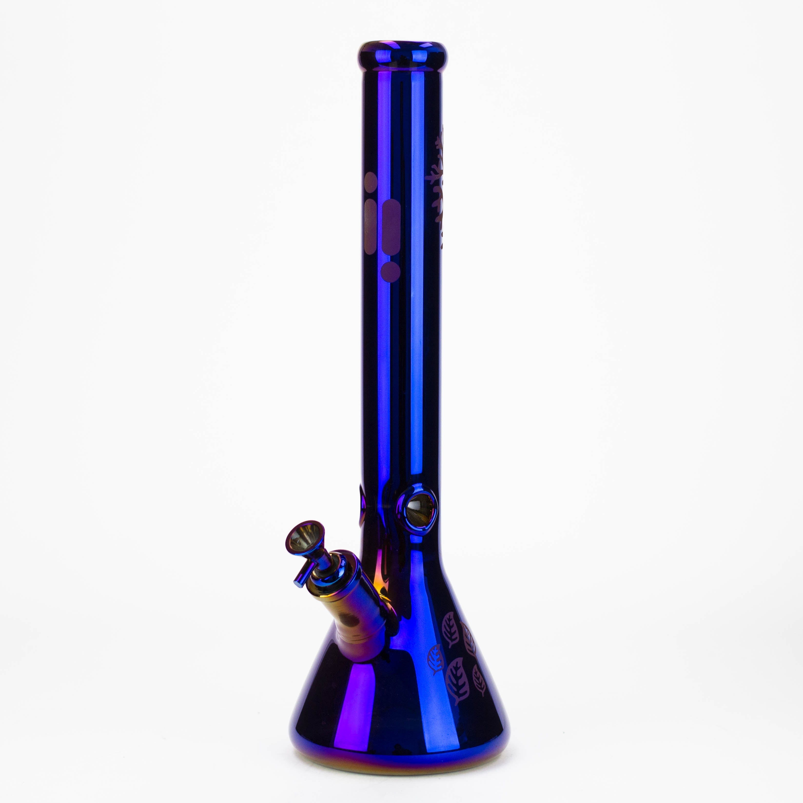 18" Infyniti Tree of life 7 mm metallic glass bong ( GP1591 )