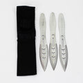 Tiger-USA®3 PC Silver 440 Stainless Steel Thrower Set [TV-1031-SL]