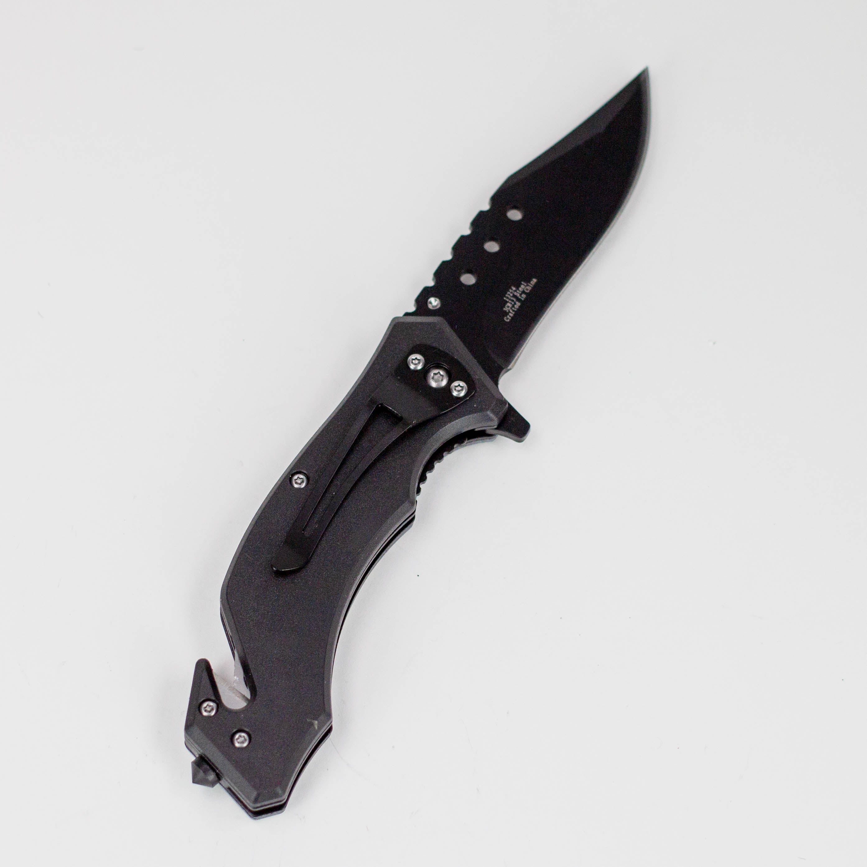 TheBoneEdge 8″ Wildlife Folding Knife Stainless Steel [1325X]