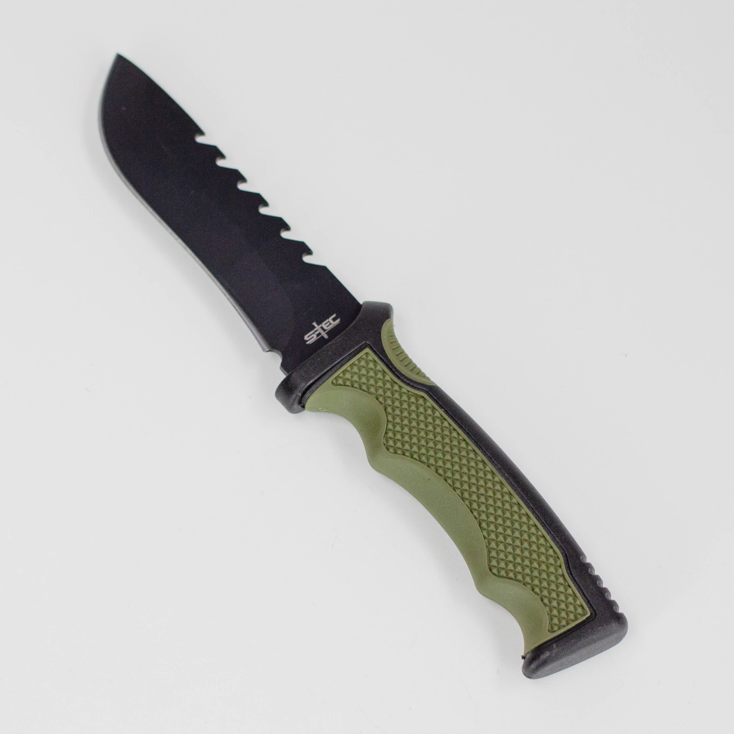 9″ Hunting Knife w/ Plastic Sheath [T22190BK]