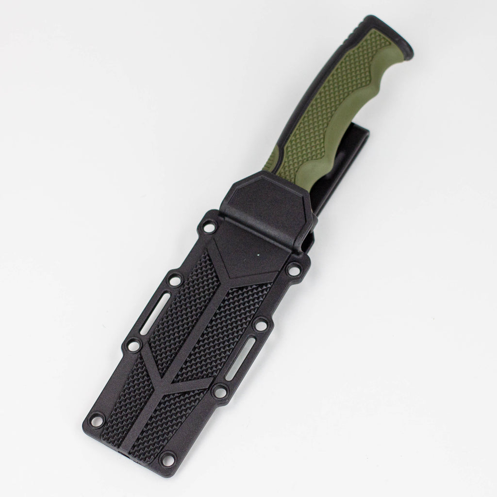9″ Hunting Knife w/ Plastic Sheath [T22190BK]